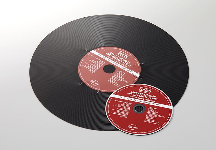 レコードフェイクなCD台紙+ジャケットの制作事例 | CDプレス・DVD 